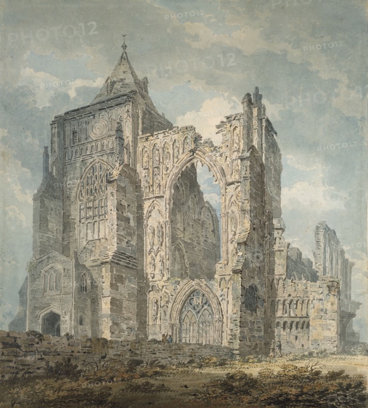 Crowland Abbey, Lincolnshire, c1793. Artist: Thomas Girtin.