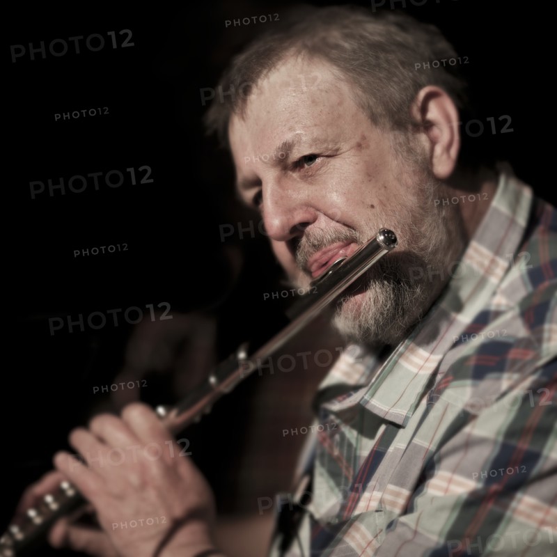 Paul Dunmall, 2014. Artist: Alan John Ainsworth.