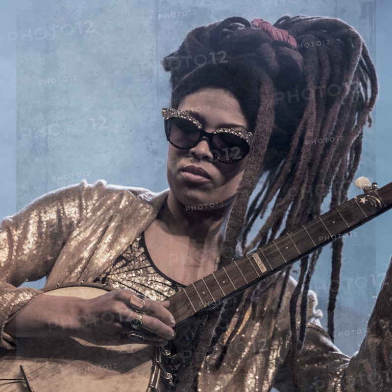 Valerie June, 2017. Artist: Alan John Ainsworth.