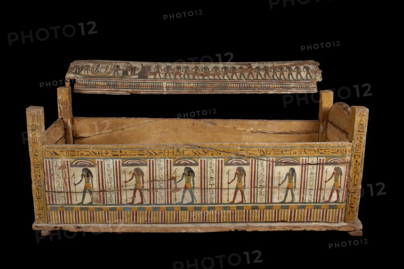 Djeddjehutefankh coffin, Third Intermediate Period (Egypt), c1070-715 BC. Artist: Unknown.