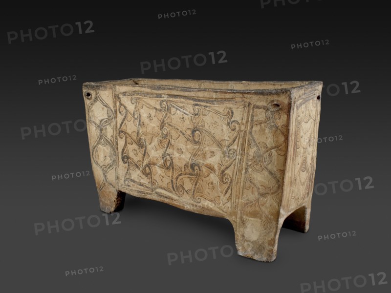 Larnax (coffin), Late Minoan IIIA Period, c1400 - c1300 BC. Artist: Unknown.