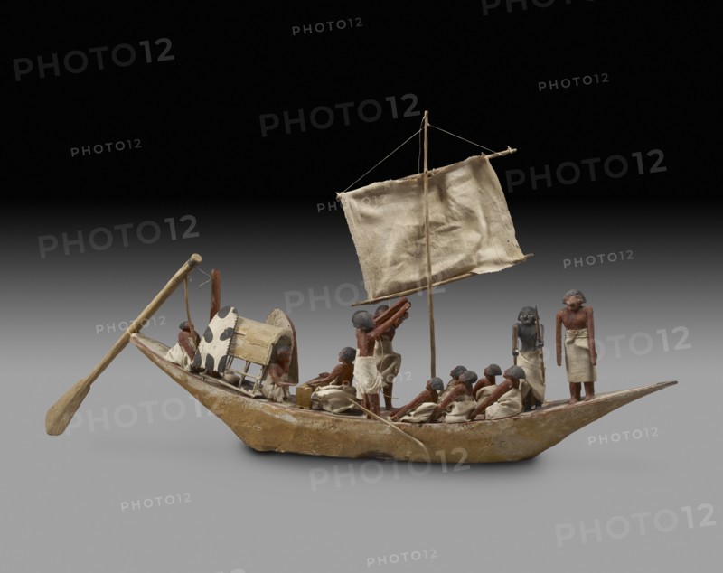 Model of boat, IXth - XIth Dynasty, c2125 -c1940 BC. Artist: Unknown.