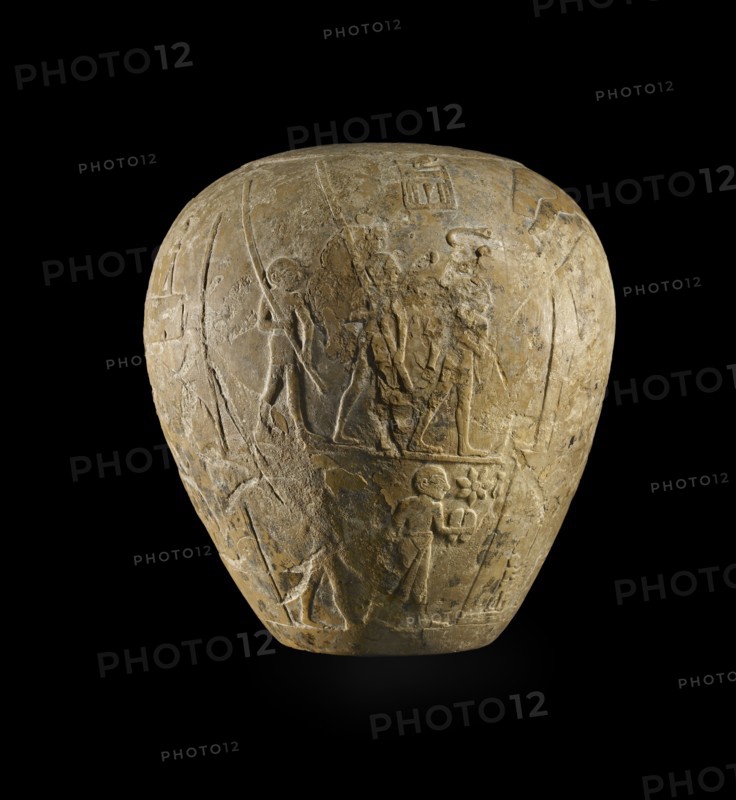 Macehead of Narmer, Protodynastic Period (Egypt), c3300 - c3200 BC. Artist: Unknown.