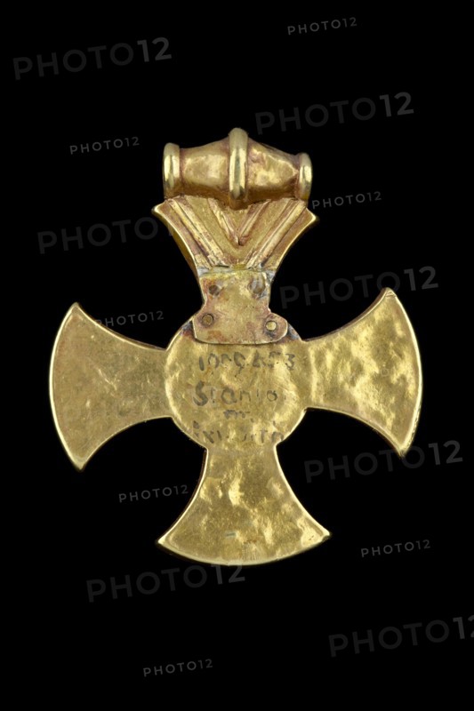 Pendant (Ixworth Cross), Anglo-Saxon Period, c7th century. Artist: Unknown.