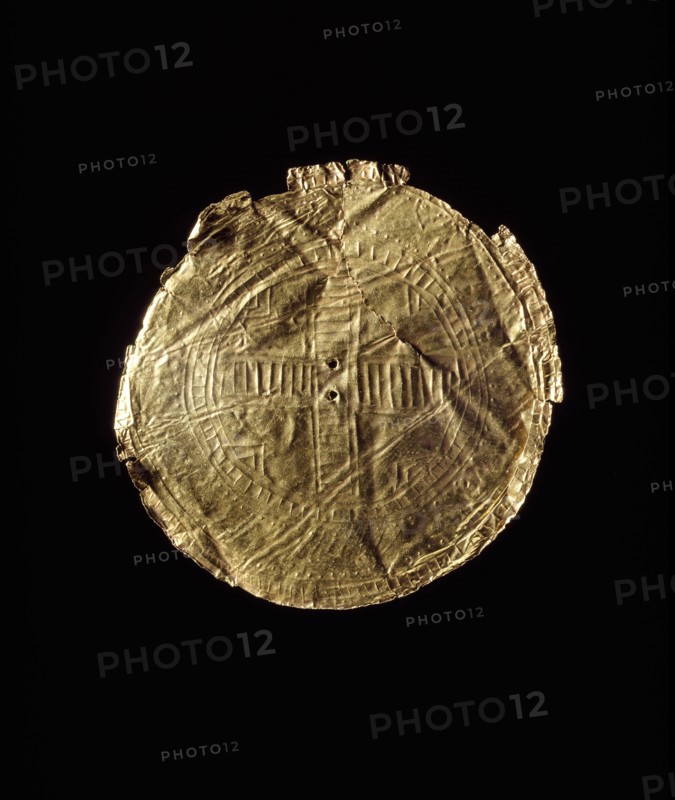 Disc (the Ballyshannon Sun-disc), Early Bronze Age, Beaker Period (Britain),  c 2500BC-2150 BC. Artist: Unknown.