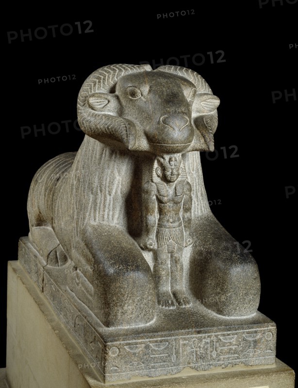 Statue of the ram of Amun, c680 BC. Artist: Unknown.