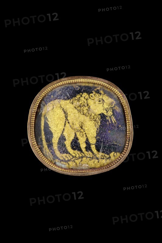 Glass fragment, 3rd -4th century. Artist: Unknown.