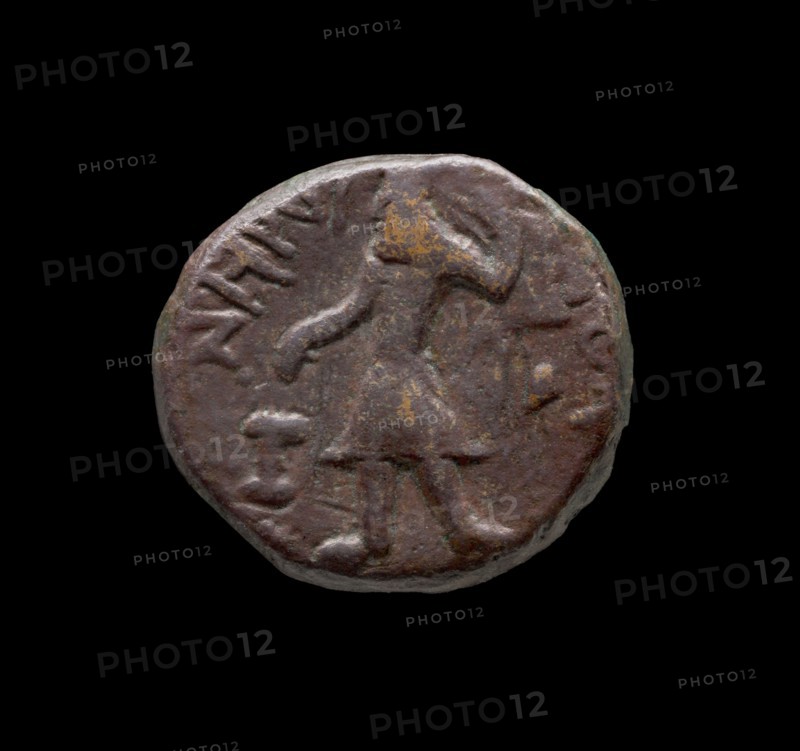 Kushan Coin, 127-155. Artist: Unknown.