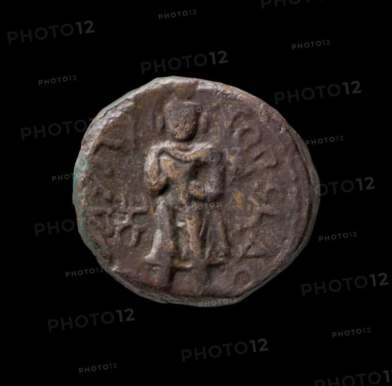 Kushan Coin, 127-155. Artist: Unknown.