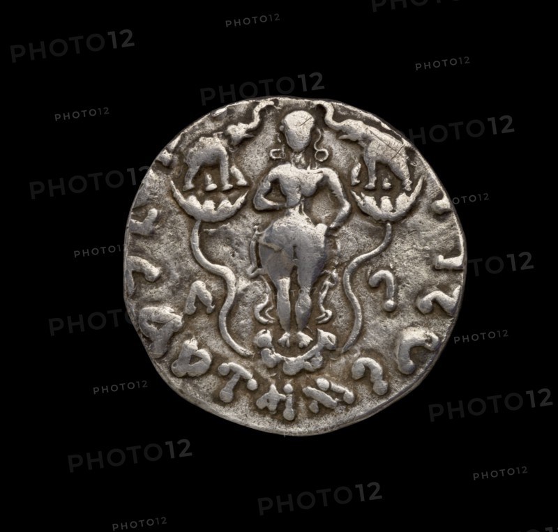 Indo-Scythian Coin, 50 BC-30 BC. Artist: Unknown.