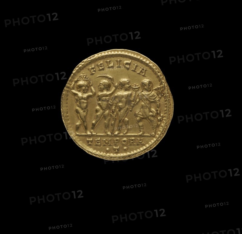 Roman Imperial Coin, 316. Artist: Unknown.