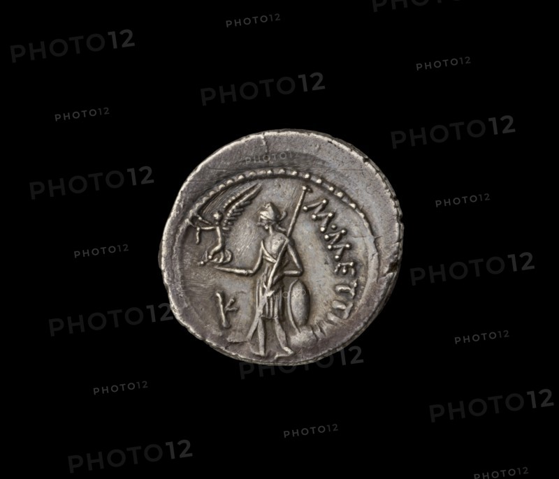 Roman Republican Coin, 44 BC. Artist: Unknown.
