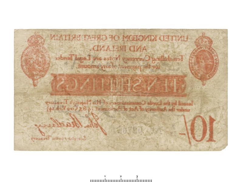 Bank Note of the United Kingdom, 1915. Artist: HM Treasury.