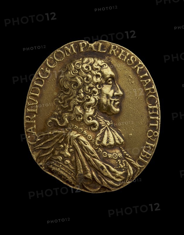 Medal, 1671. Artist: Unknown.