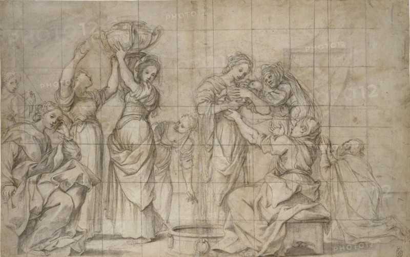 The Birth of the Baptist, c1575-1610. Artist: Lodovico Carracci.