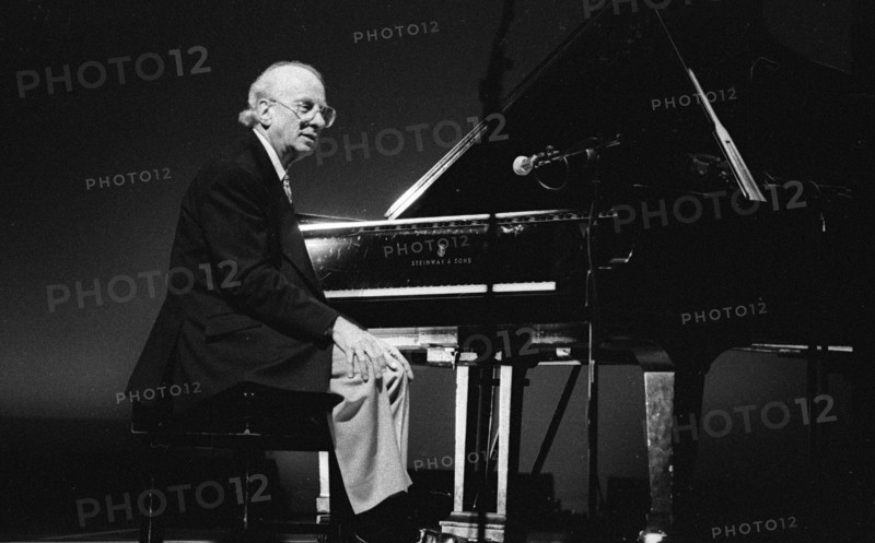 Dick Hyman, Brecon,  August 1998. Artist: Brian O'Connor.