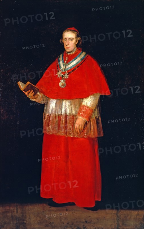 Cardinal Borbón', by Francisco de Goya.
