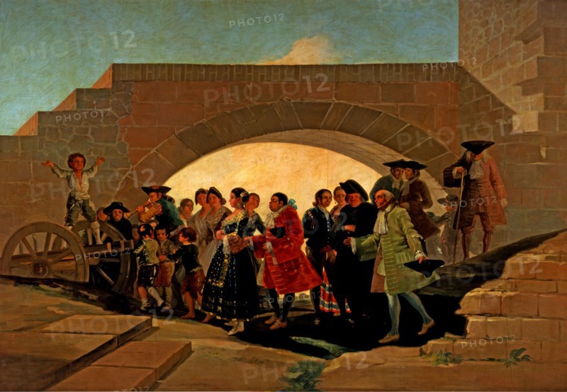 The Wedding', Painting by Francisco de Goya.