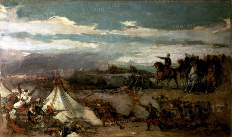 Episode of the Battle of Tetuan (4-Feb.-1860).