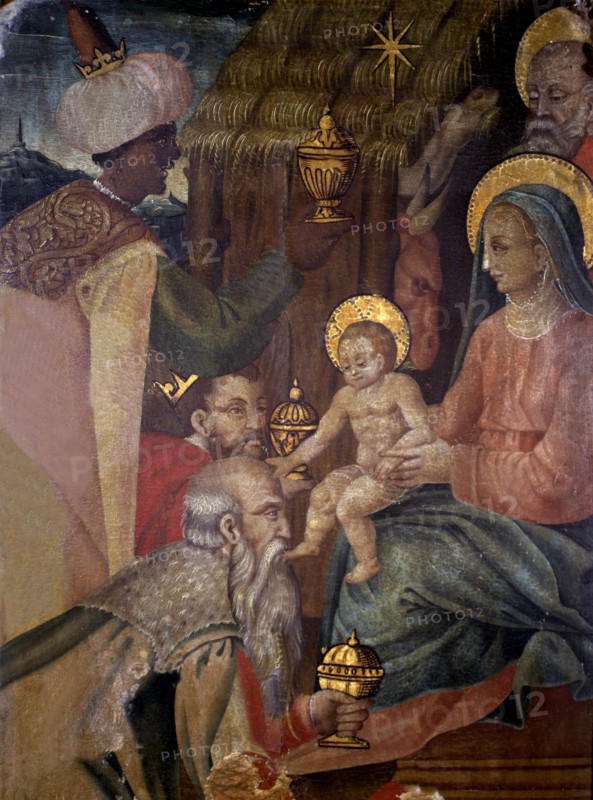 'Adoration of the Magi', by an anonymous author.