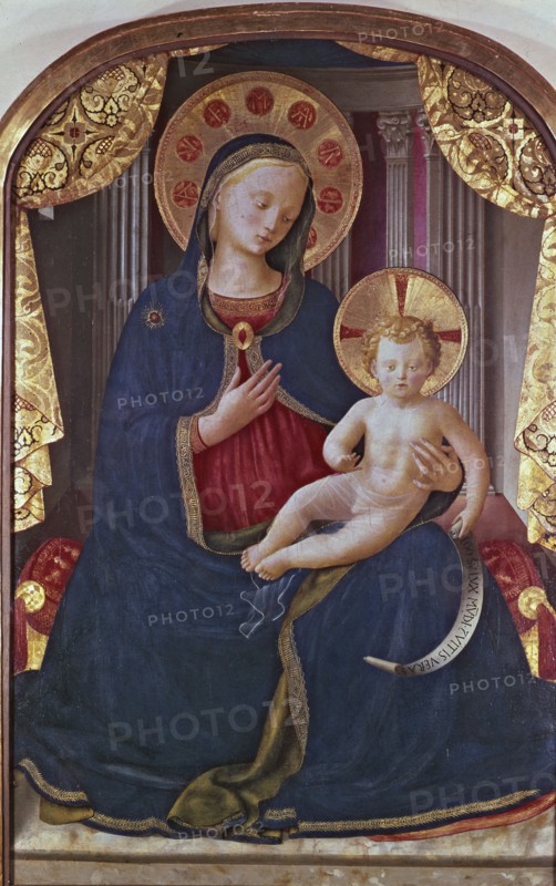 Madonna with the Child', by Fra Angelico.