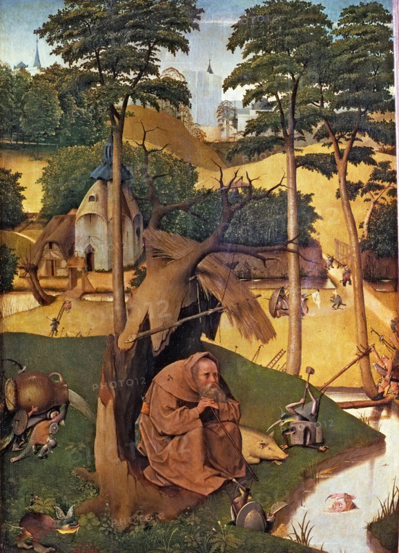 Temptations of Saint Anthony', by the Bosco.