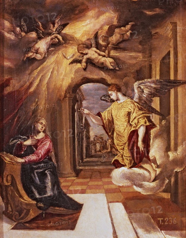 'The Annunciation', by El Greco.