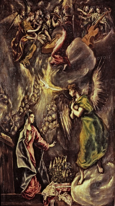 'The Annunciation' by El Greco.