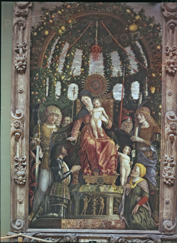 'The Madonna of Victory' by Andrea Mantegna.
