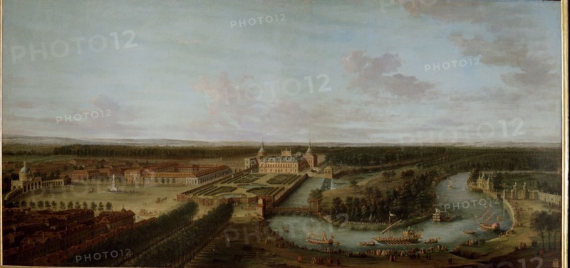 Royal Palace of Aranjuez', oil on canvas.