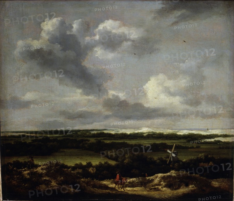 'Landscape with dunes near Haarlem' by Jacob Ruisdael.