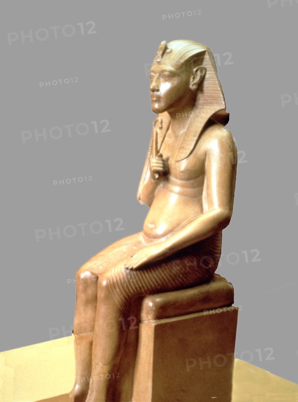 Statue of Amenhotep IV or Akhenaten of the XVIII Dynasty.