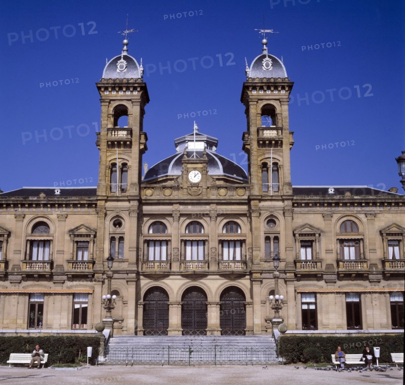 San Sebastian City Hall, built in 1882 as Grand Casino Kursal by architects Adolfo Morales de los?
