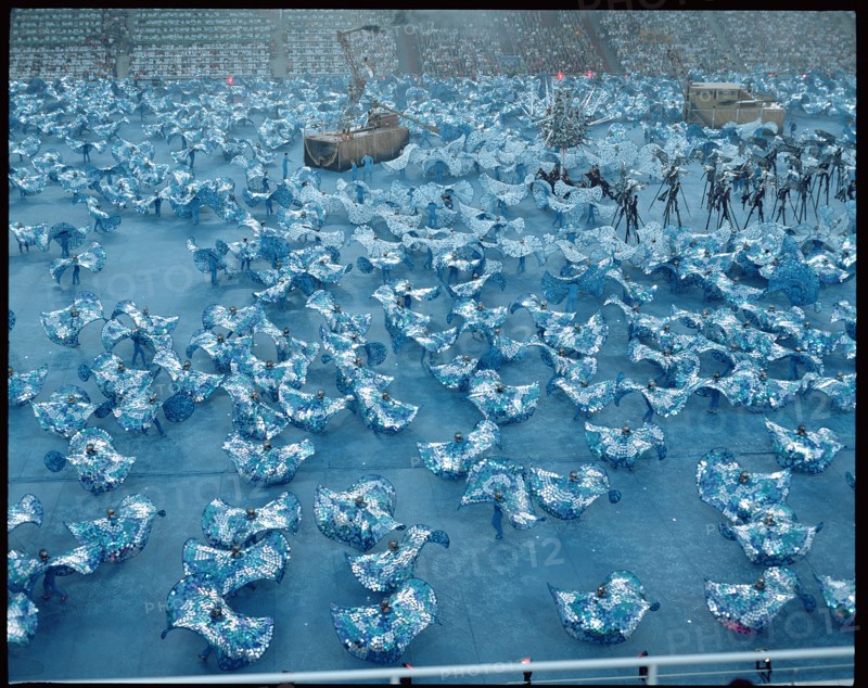 Show of the Fura dels Baus in the opening ceremony of the 1992 Olympic Games in Barcelona.