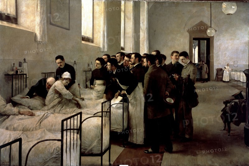 Visit to hospital.