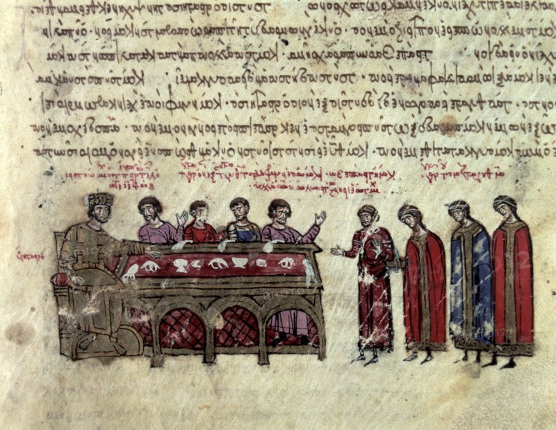 Prediction on the Emperor Michael II, Miniature in 'Scylitzes Matritensis' (facsimile edition of ?