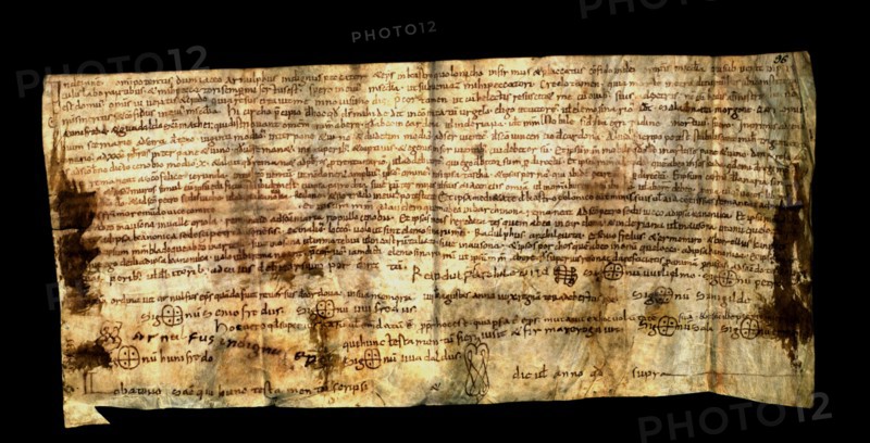 Testament of Arnulf, bishop of Vic, wounded in the expedition to Cordoba, parchment document date?