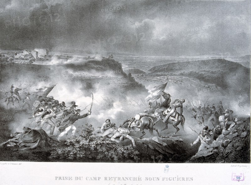 Reign of Charles IV (1748-1819), taking of Figueras (Girona) by French troops on 17th November 17?