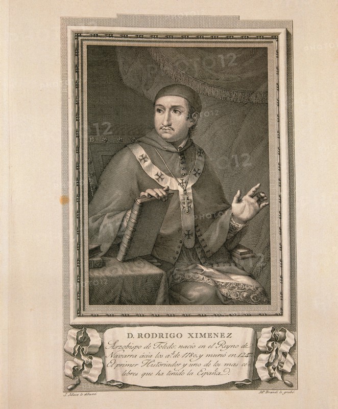 Rodrigo Ximenez de Rada (1180? -1247), Ecclesiastical, historian and Castilian politician , inter?