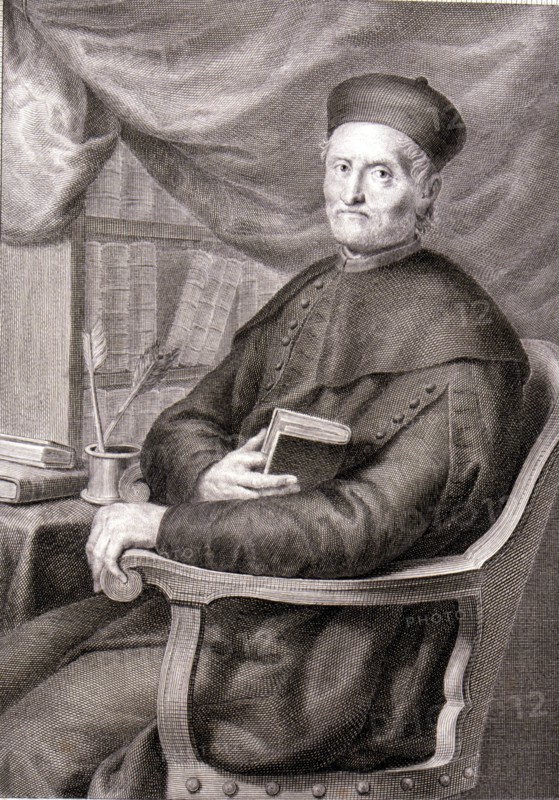 Martín de Azpilicueta (1492-1586), theologian and Spanish mercantilist, engraving of the collecti?