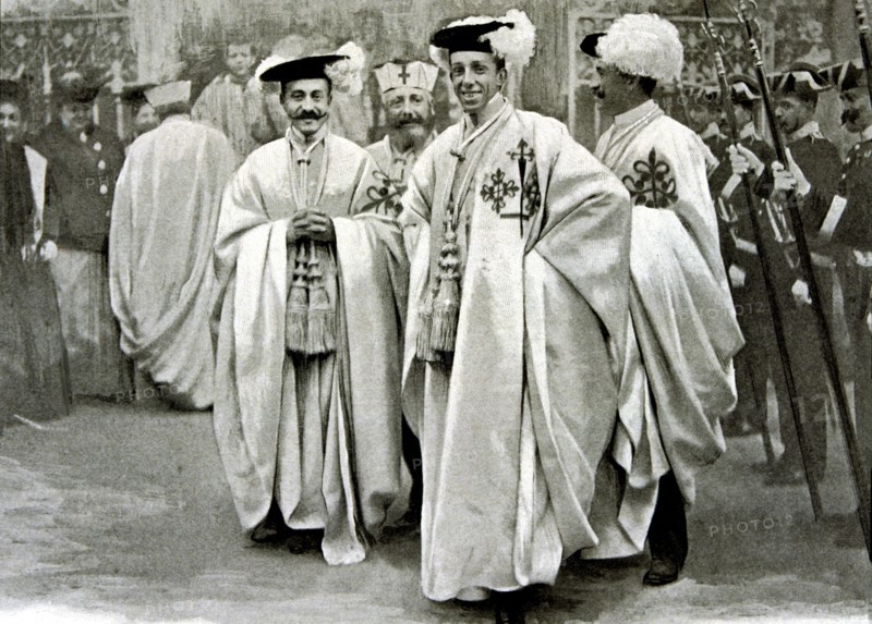 Alfonso XIII, King of Spain. (1886-1941) with the 'Uniform Order of Calatrava' published in Illus?