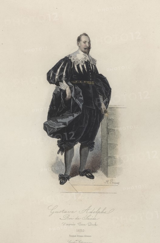 Gustavus Adolphus, king of Sweden (Stockholm, 1594-Lützen, 1632). He took part in the 30 Years Wa?