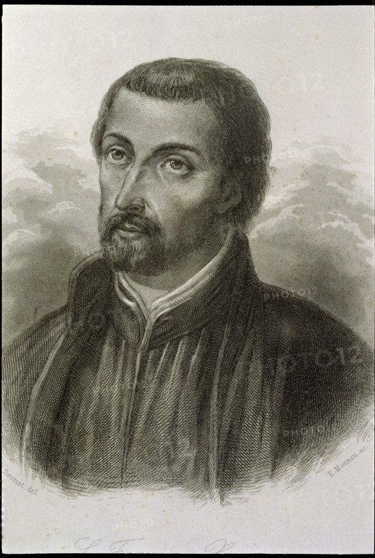 St. Francis Xavier (1506-1552), Spanish Jesuit, Apostle of the Indies and Japan.