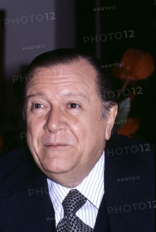 Rafael Caldera (1916-2009), Venezuelan politician, President of the Republic in 1986, photo 1980.
