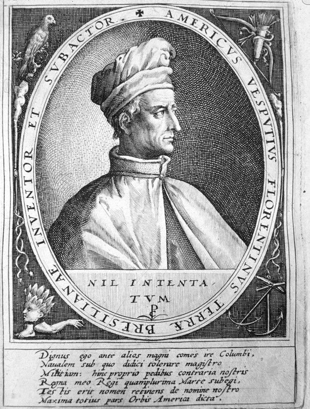 Amerigo Vespucci (1454-1512), Italian geographer and navigator.
