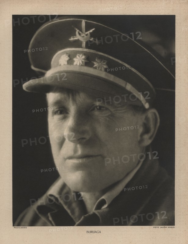 Spain. Civil War (1936-1939). Military of the National Army. Eduardo Sáenz de Buruaga (1893-1964).