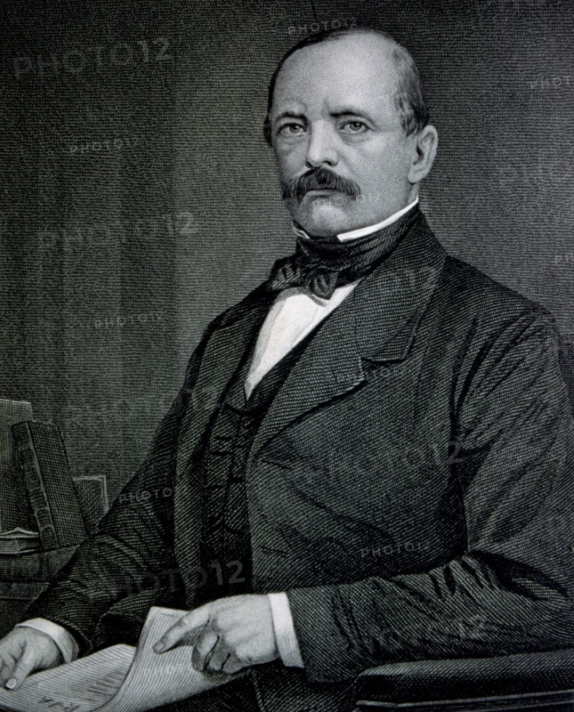 Otto von Bismarck (1815-1898), German statesman who set the great German Empire which was named f?