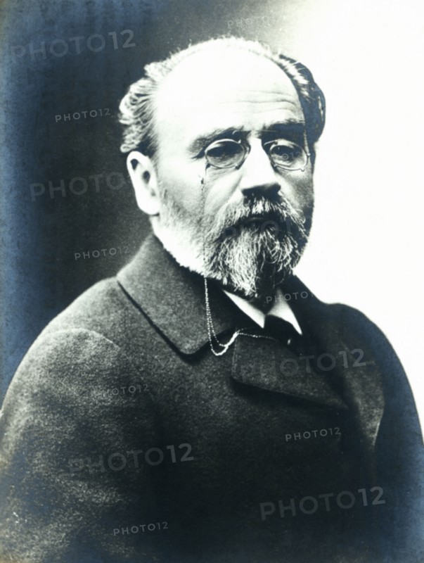 Emile Zola (1840-1902), French novelist.
