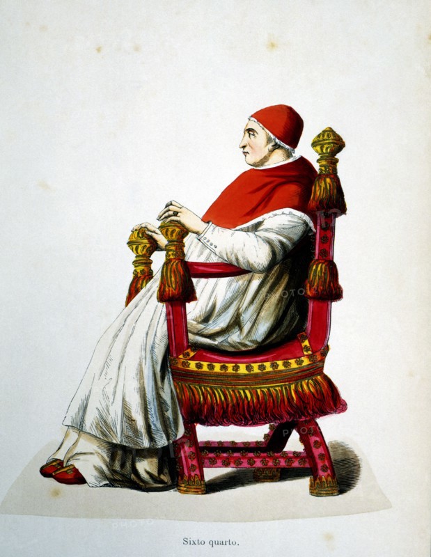 Sixtus IV (1414-1484), pope from 1471 to 1484, introduced the Inquisition in Spain.
