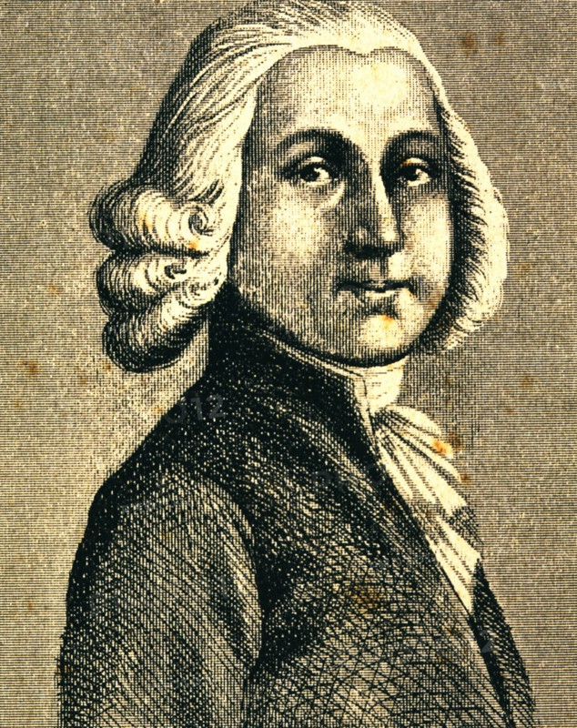 Luigi Boccherini (1740-1805), Italian cellist and composer, engraving, 1893.